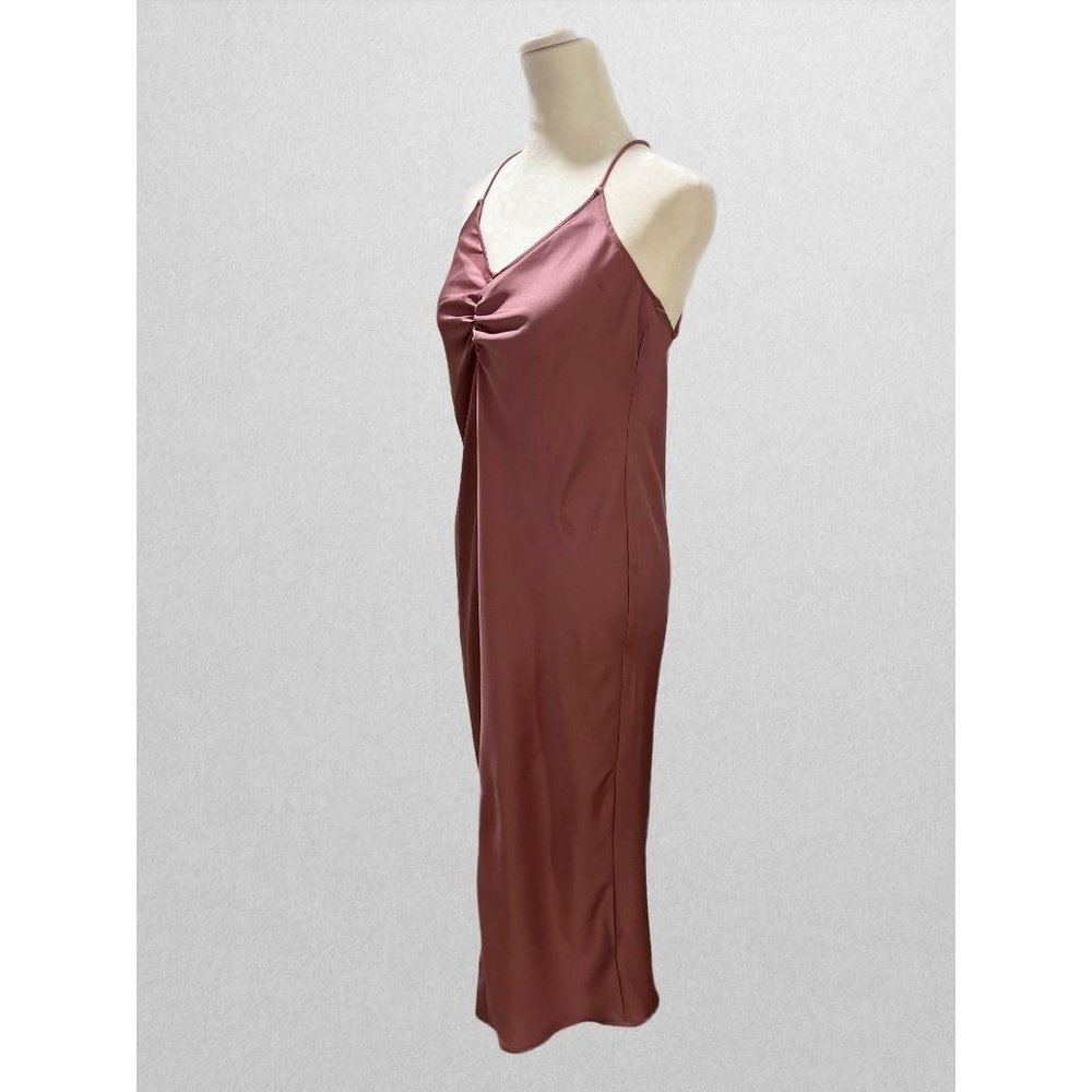 Daily Ritual Purple Georgette Dress (NWT) - Picture 3 of 3